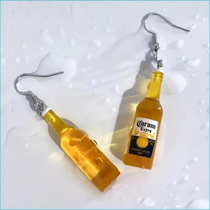 Женские сережки пиво сережки пиво