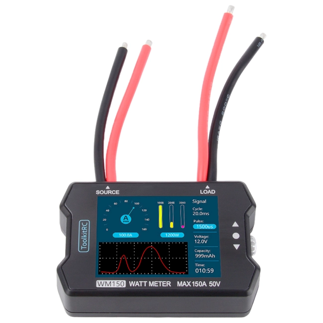 ваттметр ToolkitRC WM150 150A 50V