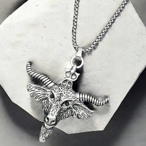 Кулон голова Бафомета кулон голова Бафомета