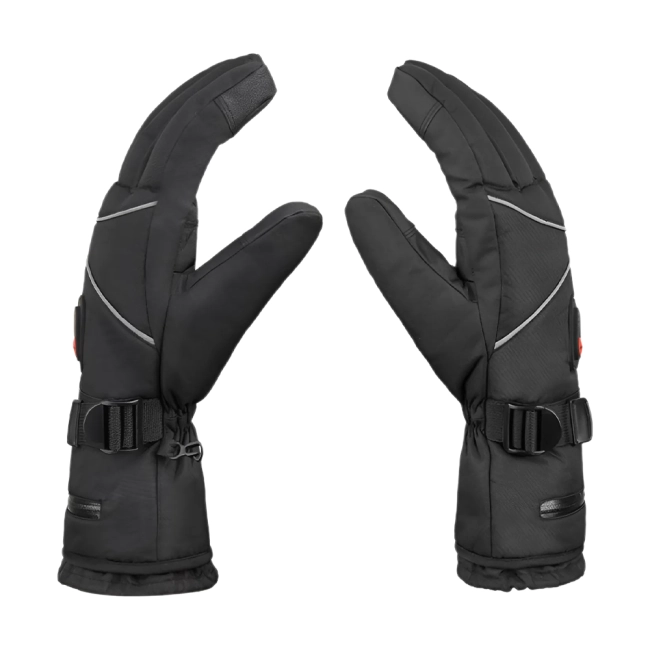 Мужские зимние перчатки с подогревом
