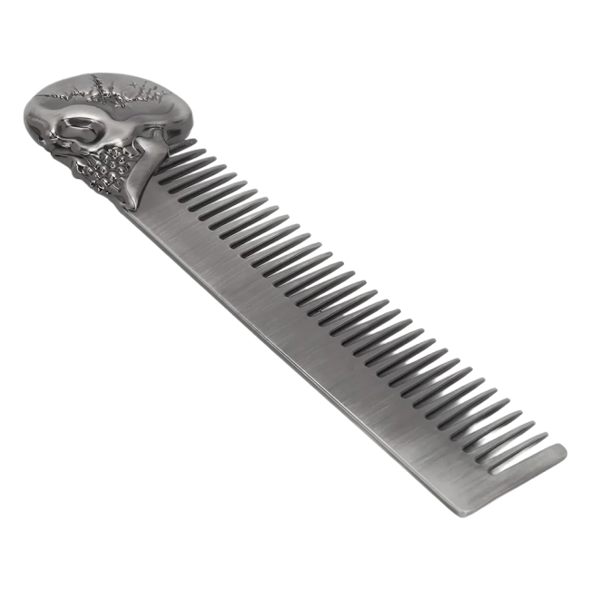 Гребень с черепом