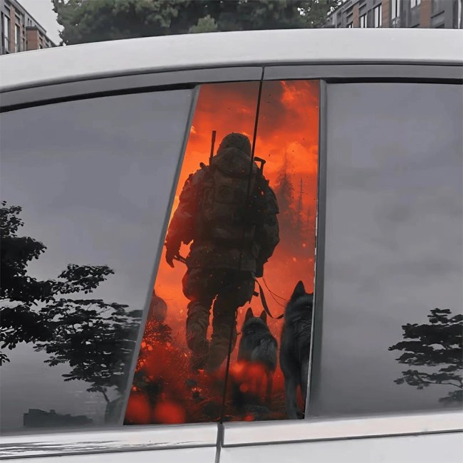 Наліпка на машину Сталкер