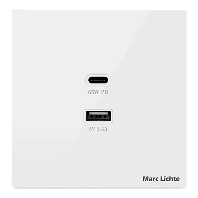 Розетка в стену USB Type-C