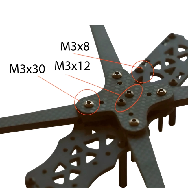 карбонова рама для дронів