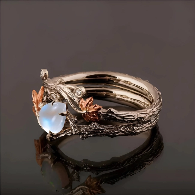 кільце з листям