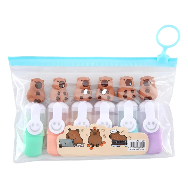 Маркеры с капибарами