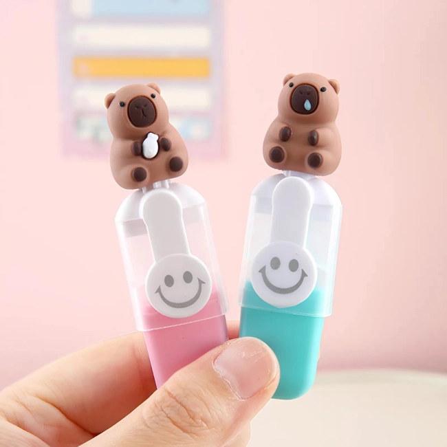 Маркеры в виде капибар