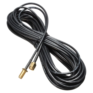 Кабель подовжувач для wi fi антени роутера RP-SMA (RG174, 9 м) Кабель подовжувач для wi fi антени