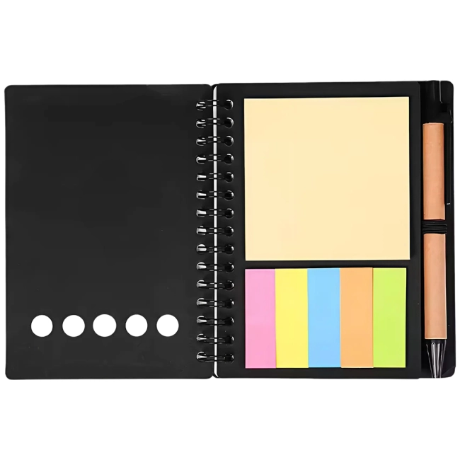 Блокнот со стикерами внутри