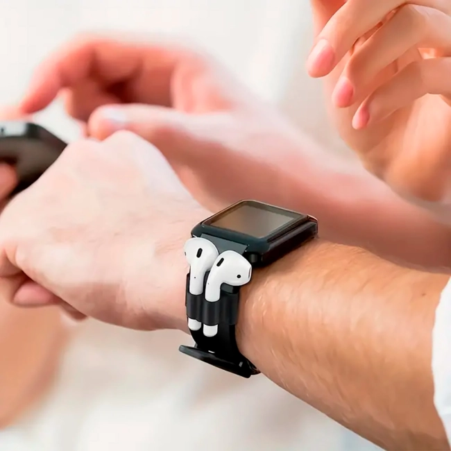 держатель для аирподс на часы