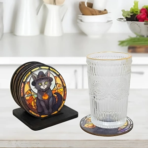 подставки коты для кружек