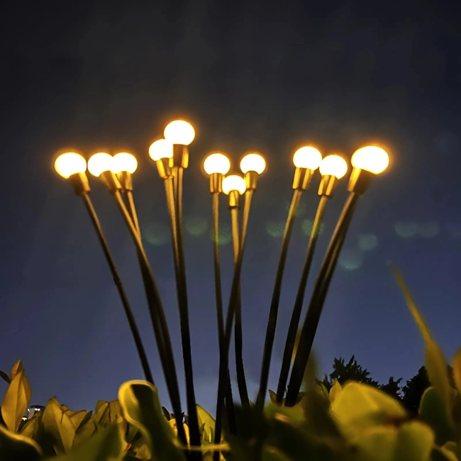 садовые фонарики на солнечной батарее