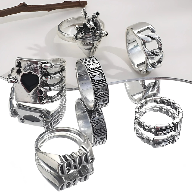 кольца на женские пальцы