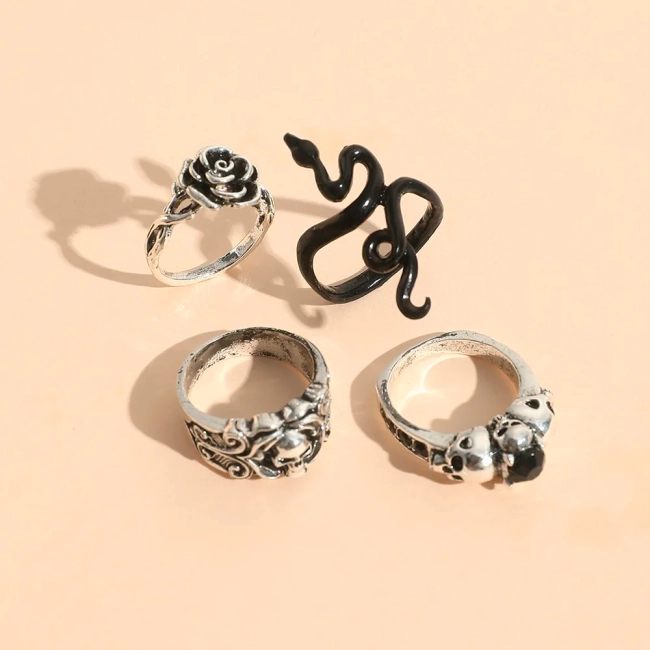 комплект из 4 колец