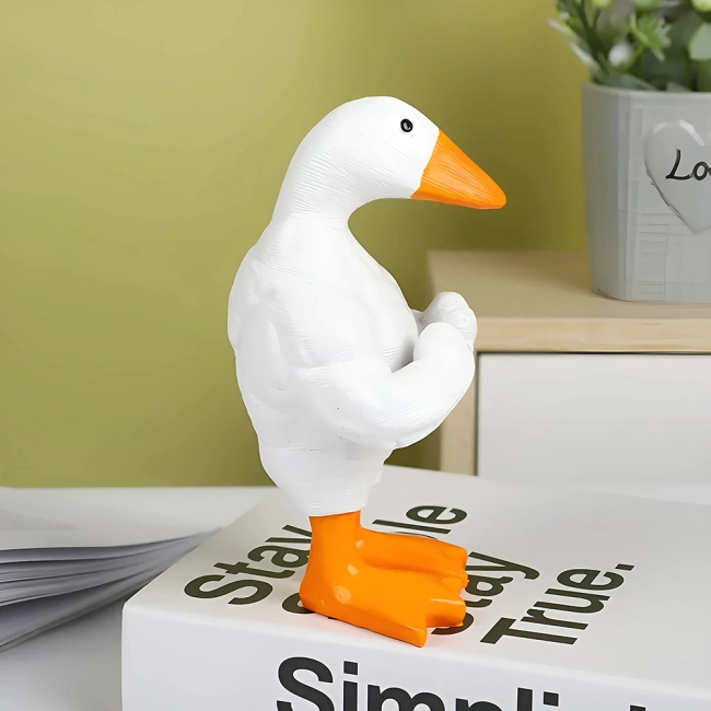 фигурка гуся для ключей