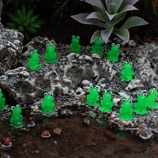 Лягушки светящиеся в темноте