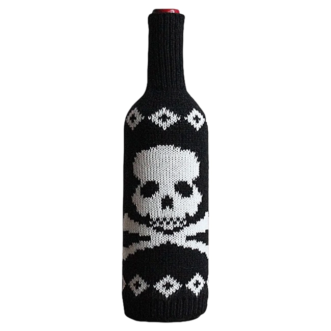 Вязаный чехол на бутылку