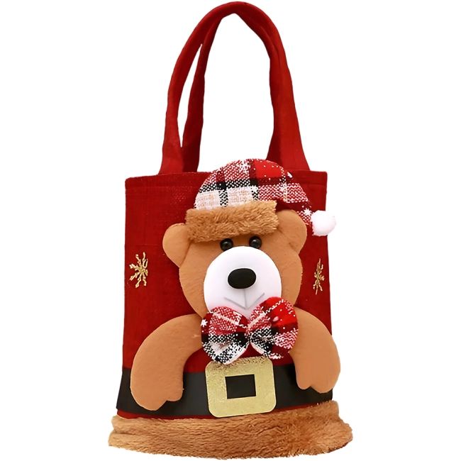 новорічна сумка для подарунків
