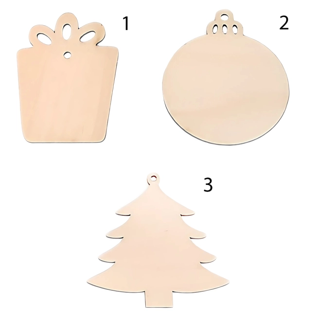 новогодние игрушки-раскраски