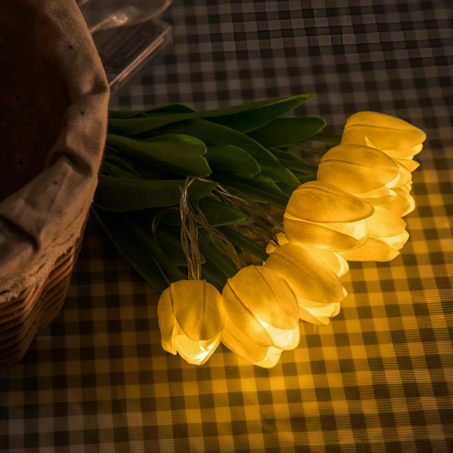 Набор светящихся тюльпанов