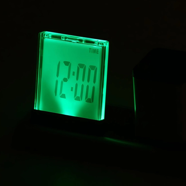 органайзер с часами для карандашей