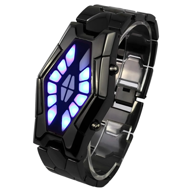 наручные светодиодные часы