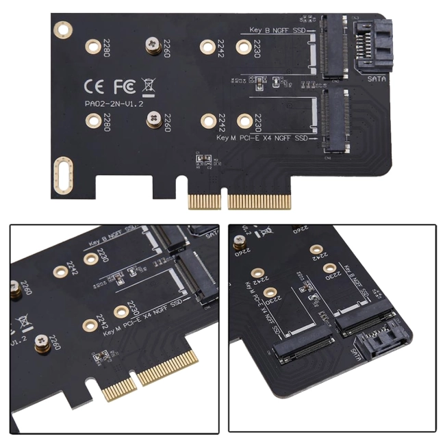 адаптер pci-e - m.2 купить