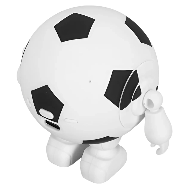 Колонка в виде футбольного мяча