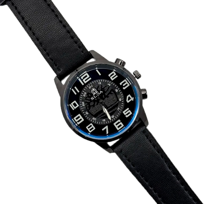 наручний годинник з кварцовим механізмом чоловіку