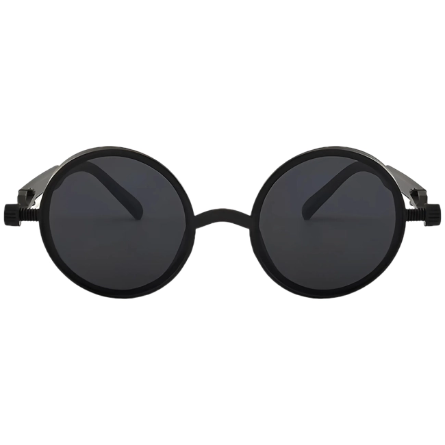 мужские очки с круглыми линзами