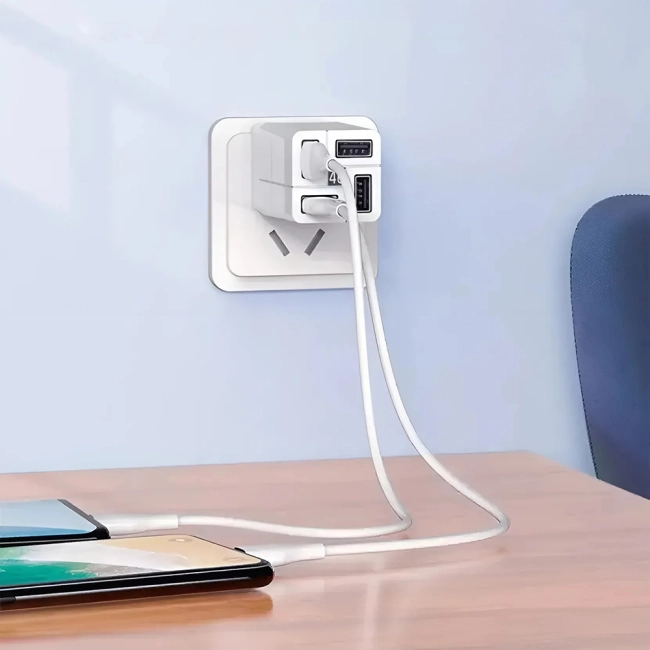 зарядний блок на 4 порти