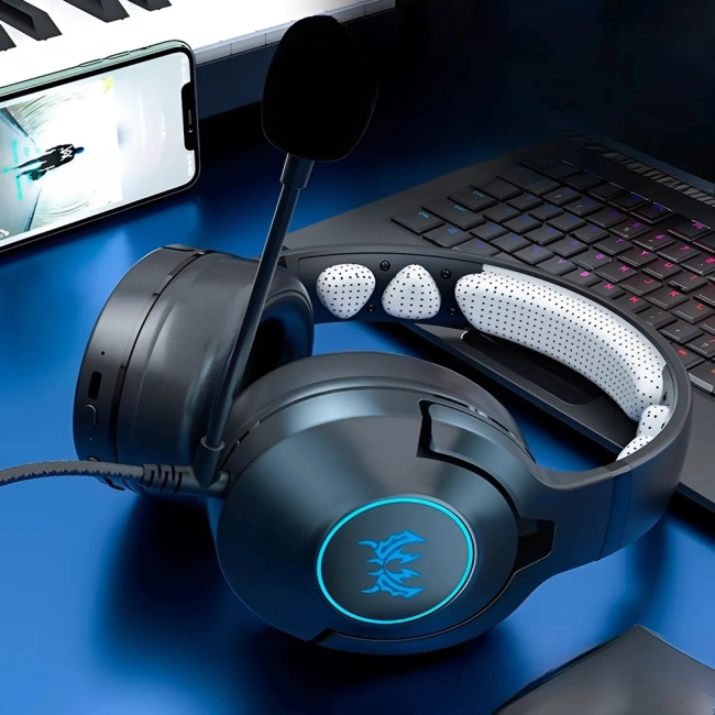 игровые наушники с подсветкой для компьютера