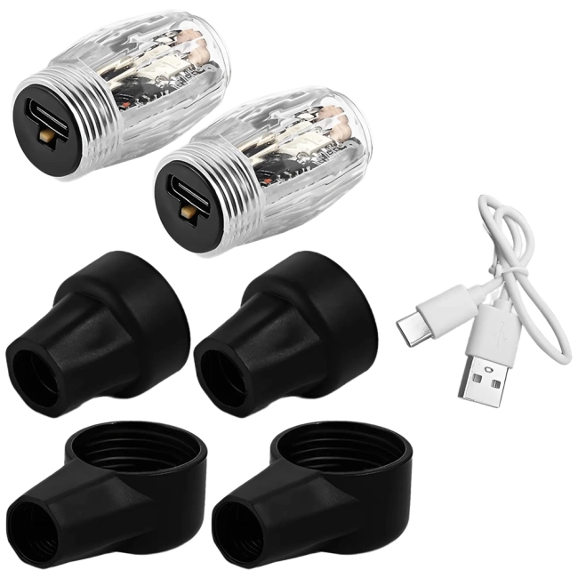 светящиеся колпачки на мотоцикл