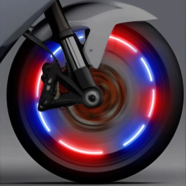 светящиеся колпачки для мотоцикла