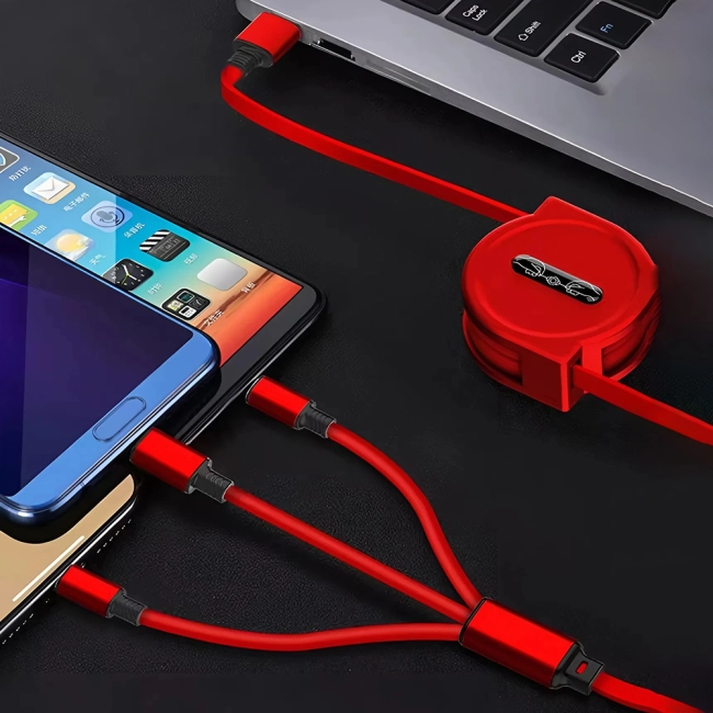 висувний зарядний кабель