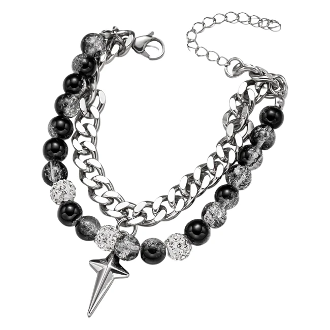 браслет из бусин для мужчин