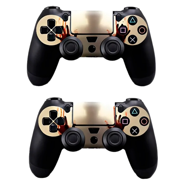 наклейка The Walking Dead на PS4