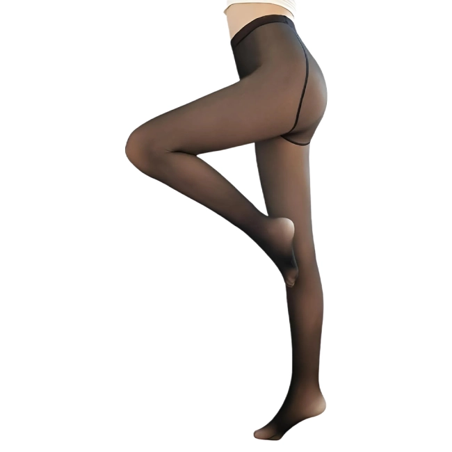 Зимние флисовые колготки