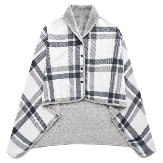 Флісовий плед-кофта