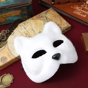 Пушистая маска для квадробики на лицо Маска для квадробики