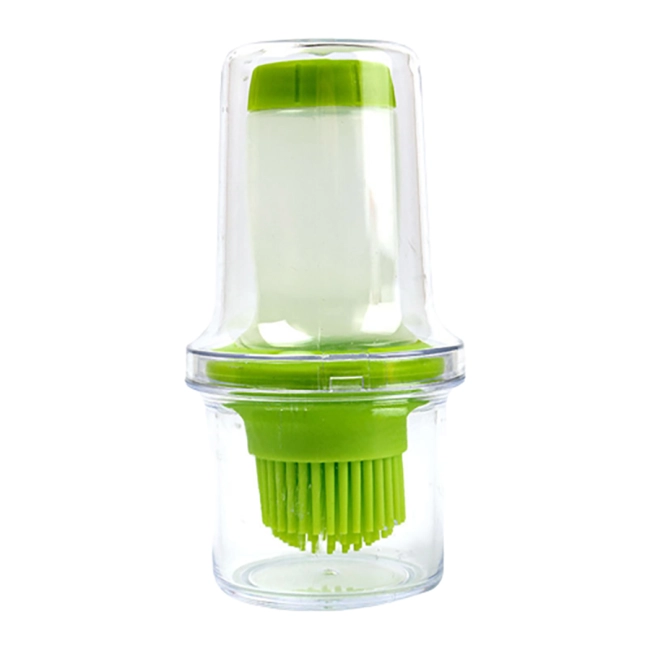 силиконовая кисточка с емкостью для масла