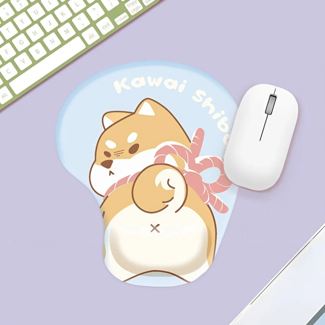 Коврик для компьютерной мыши с подушкой