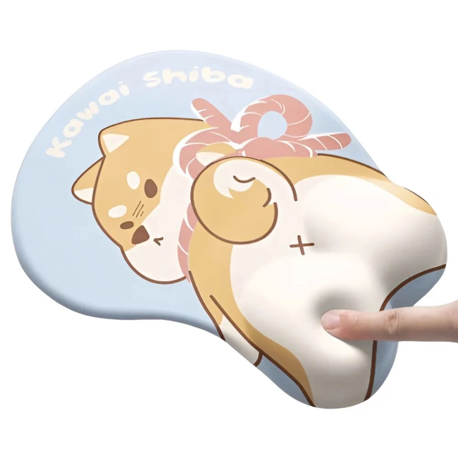 3D коврик для мыши с подушкой