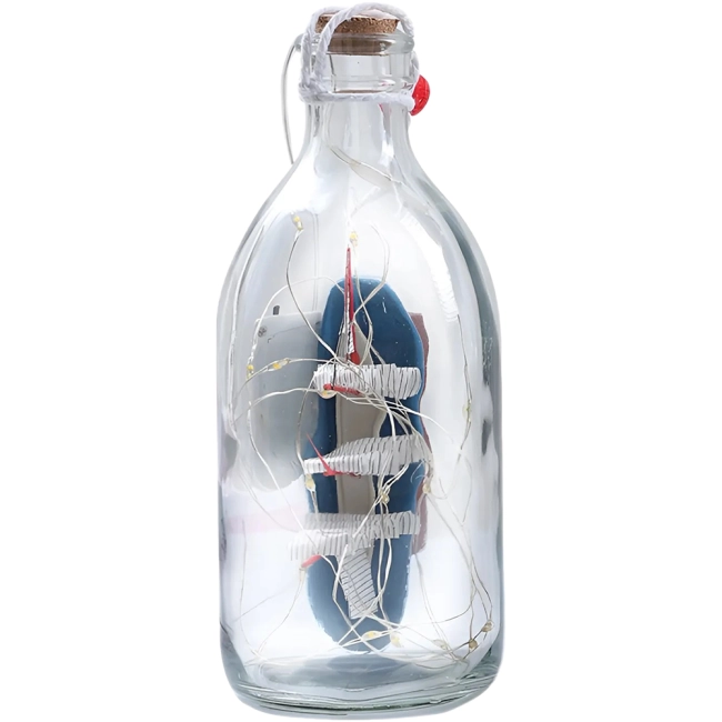 статуэтка корабль в бутылке
