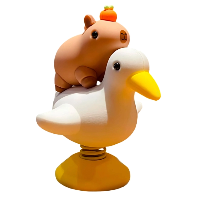 Статуетка на пружині