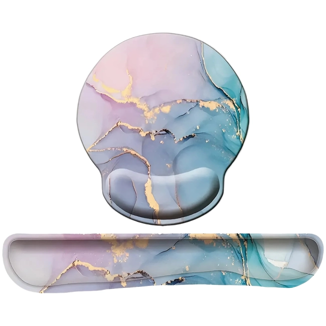 подставка для запястий с ковриком для мыши