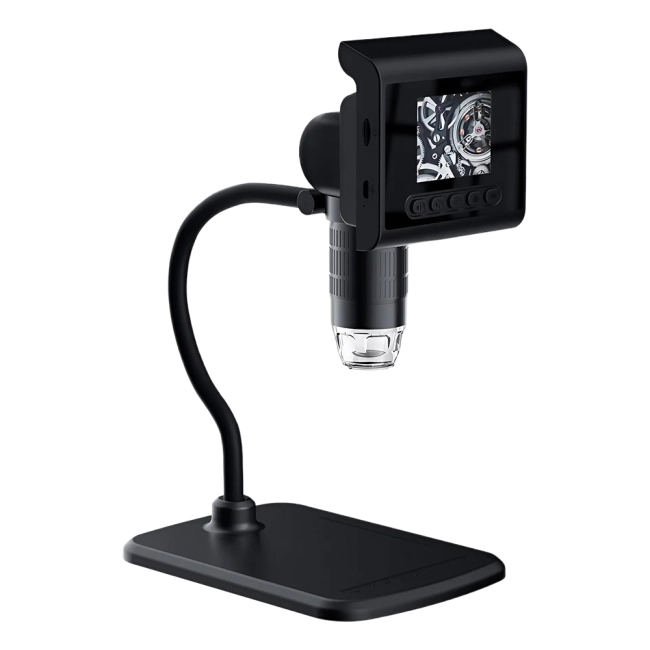 Электронный микроскоп с дисплеем