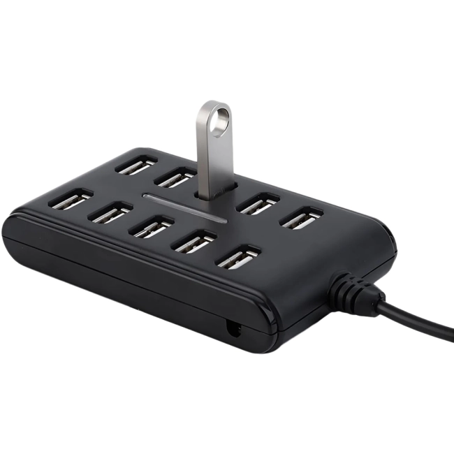 USB-концентратор на 10 портів