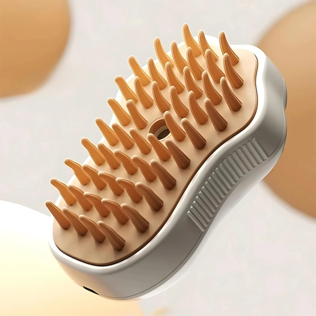 Щітка з парою для котів