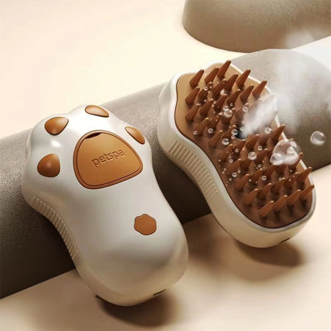 Парова щітка для вичісування котів